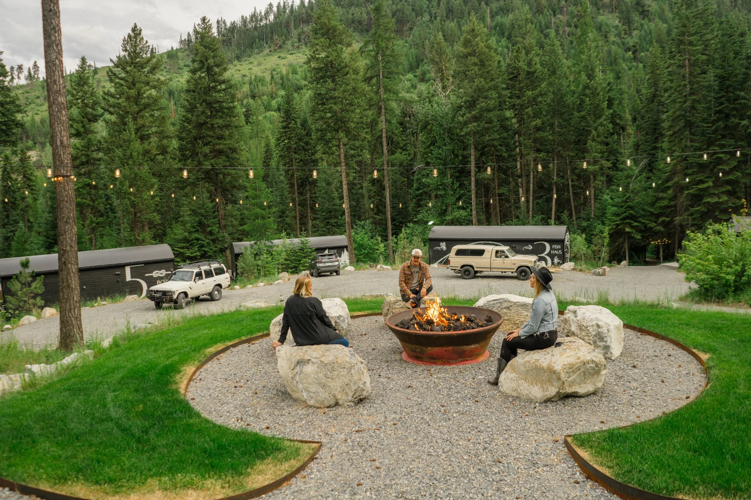 The Cabins at Blacktail | Lakeside, Montana Cabin Retreat | Sauna